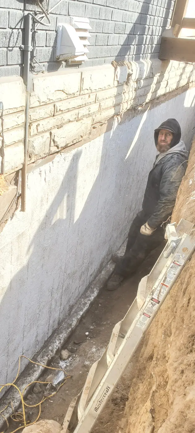 Exterior Foundation Waterproofing photo