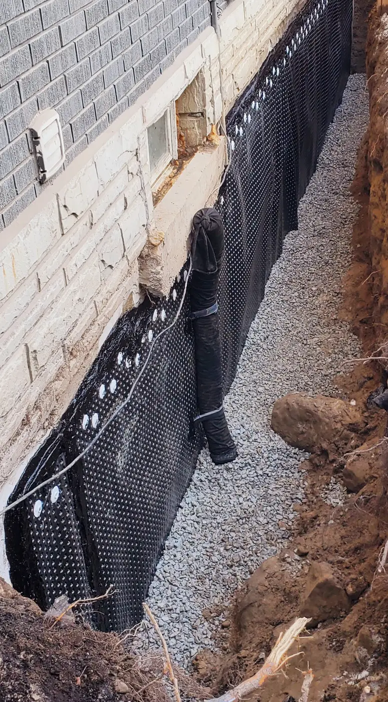 Exterior Foundation Waterproofing