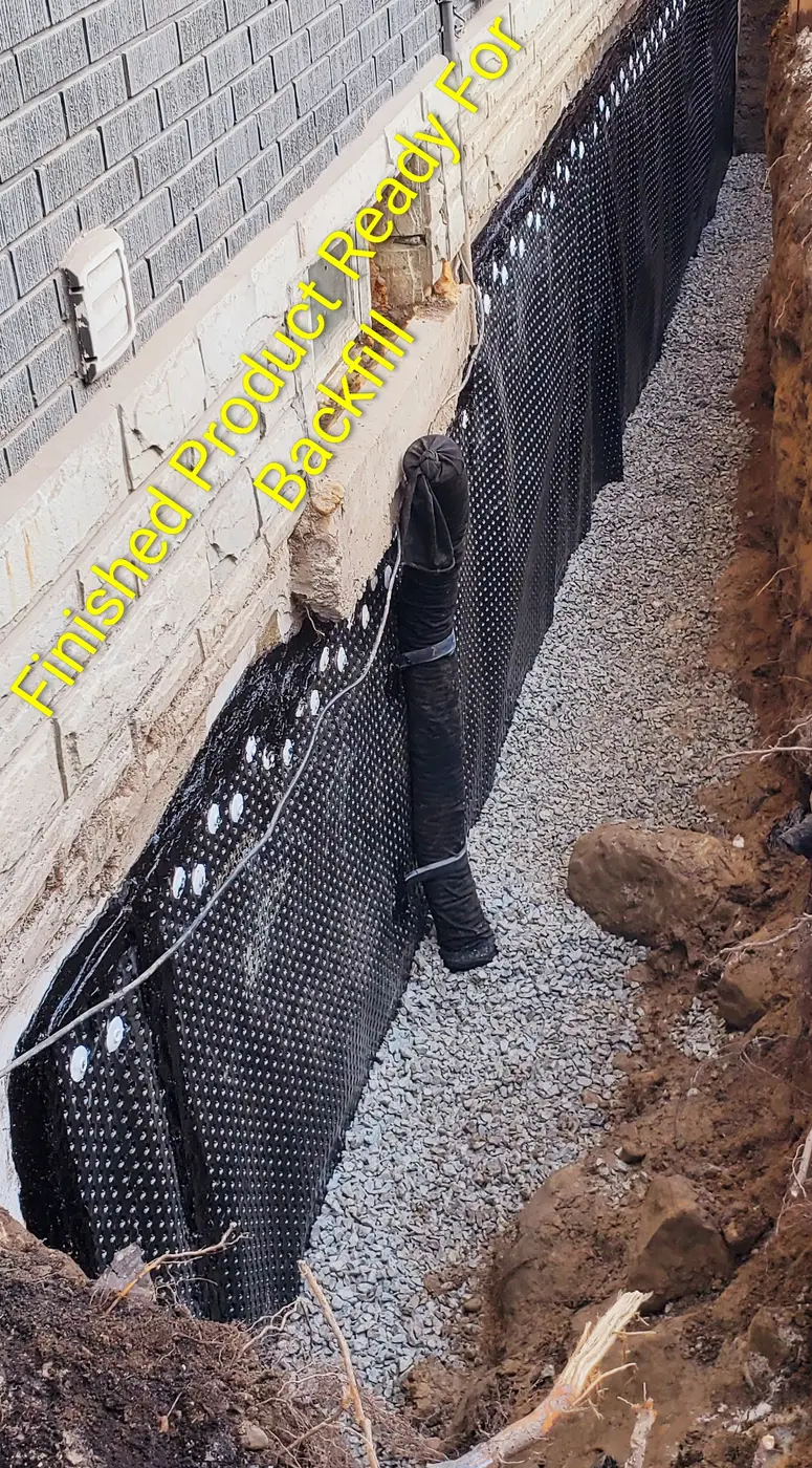Exterior Foundation Waterproofing photo