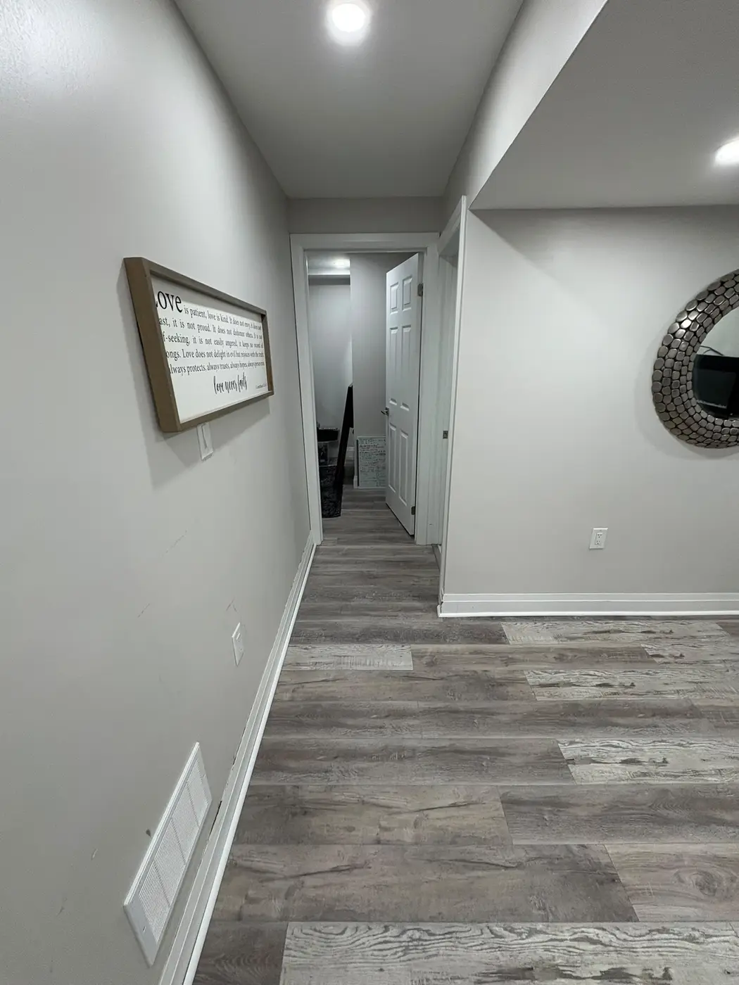 Basement Flooring & Renovation photo