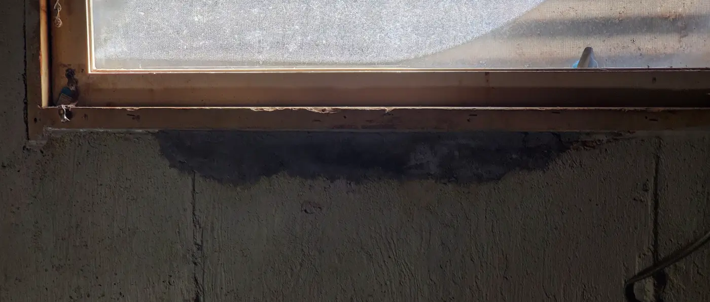Basement Window Well & Leak Repair photo