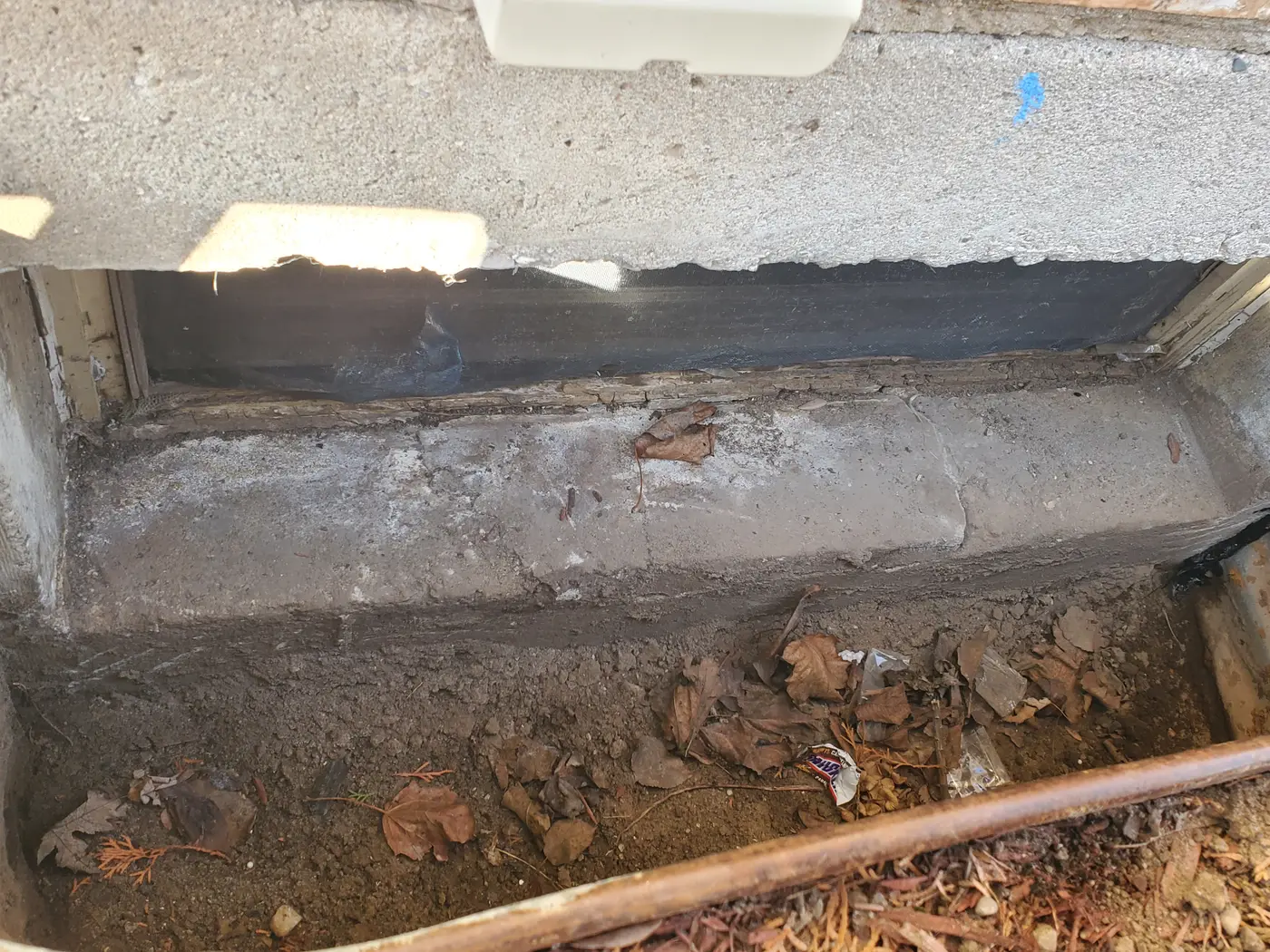 Basement Window Well & Leak Repair